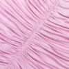 Pink Jersey Gathered Maxi Dress