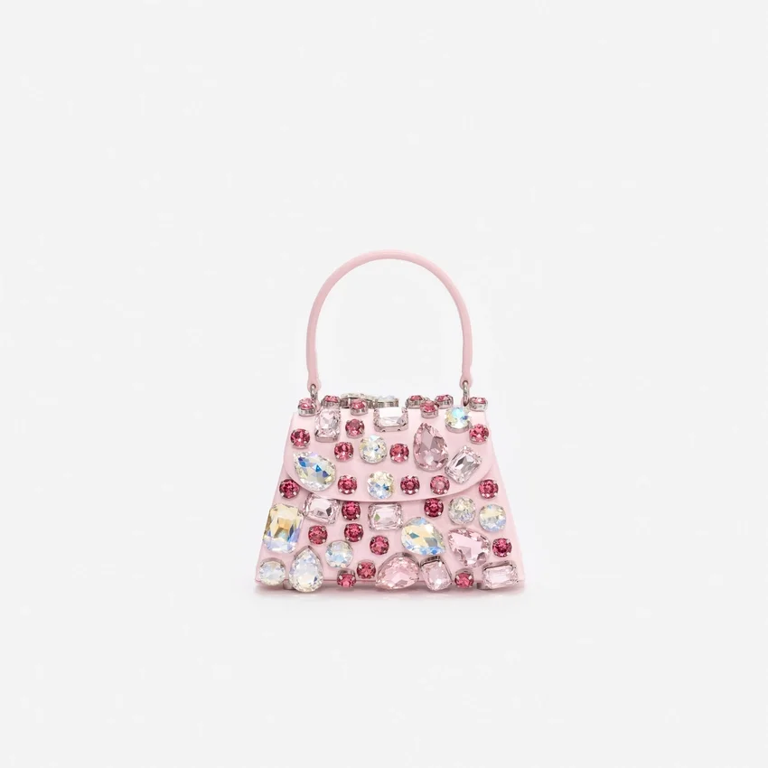 Pink Multi Crystal Mini Bag Pink Multi Crystal Mini Bag