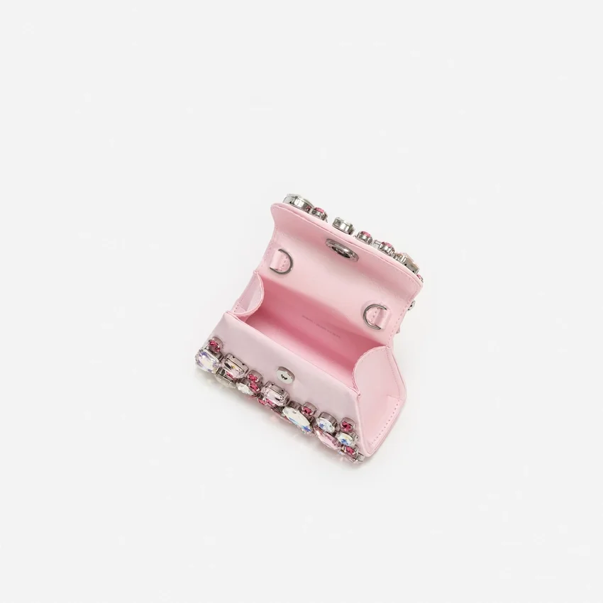 Pink Multi Crystal Mini Bag Pink Multi Crystal Mini Bag