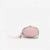 Pink Oval Crystal Chain Clutch Bag Pink Oval Crystal Chain Clutch Bag