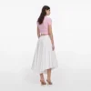 Pink Pointelle Knit Top Pink Pointelle Knit Top