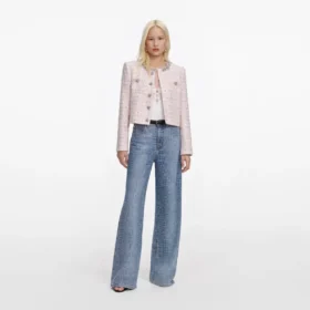 Pink Sequin Boucle Jacket Pink Sequin Boucle Jacket