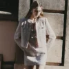 Pink Sequin Boucle Jacket Pink Sequin Boucle Jacket