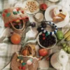 Raffia Fruit Tote Bag Raffia Fruit Tote Bag