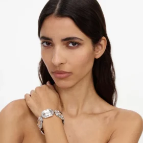 Silver Crystal Bracelet