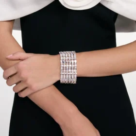 Silver Crystal Bracelet