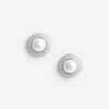Small Crystal Pearl Earrings Small Crystal Pearl Earrings