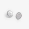 Small Crystal Pearl Earrings Small Crystal Pearl Earrings