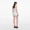 White Embroidered Playsuit White Embroidered Playsuit
