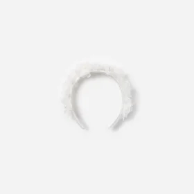 White Flower Headband