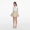 White Lace Trim Knit Top White Lace Trim Knit Top