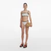 White Polka Dot Bikini Bottoms White Polka Dot Bikini Bottoms