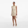 Yellow Fine Lace Mini Dress Yellow Fine Lace Mini Dress